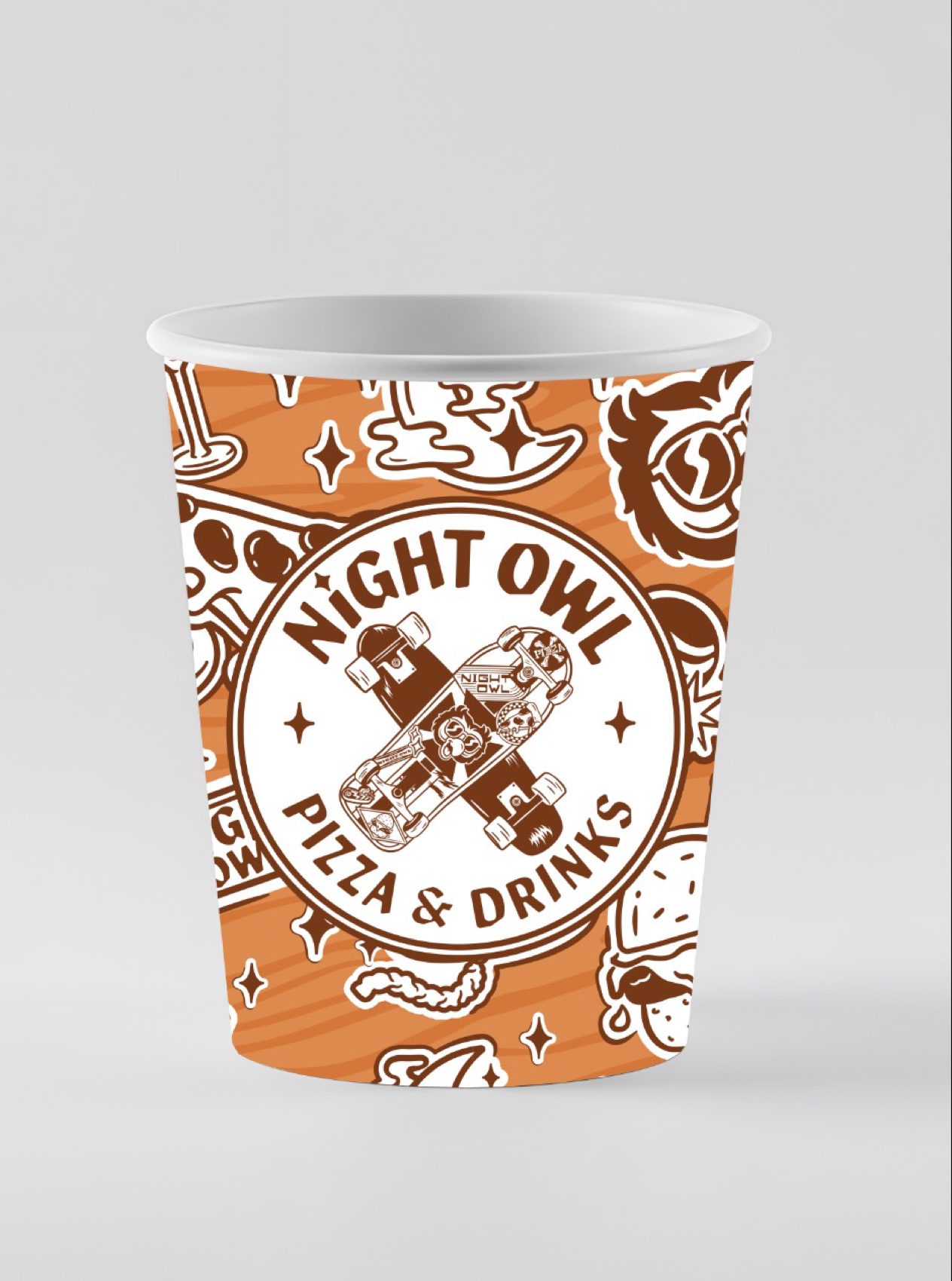 Branded cups