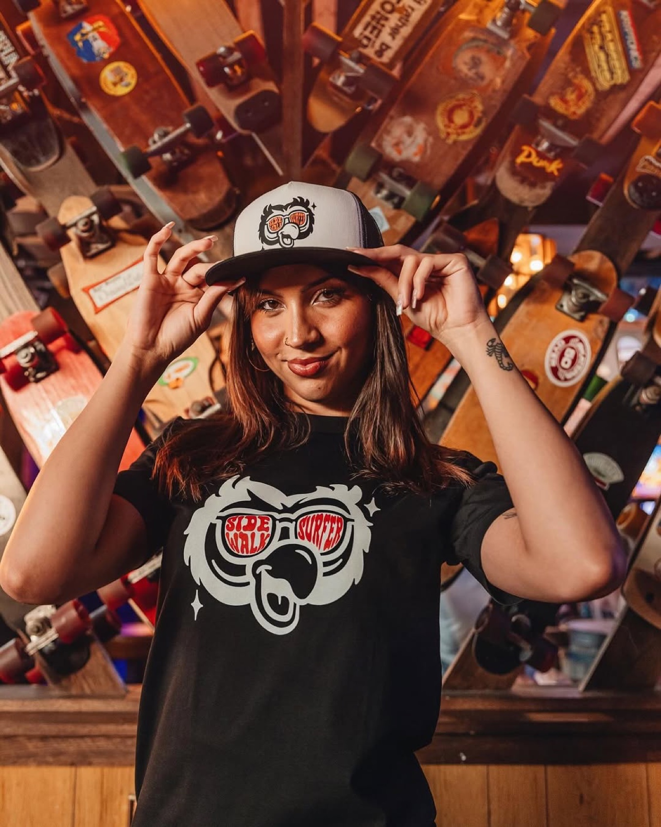 Sidewalk Surfer hat + tee