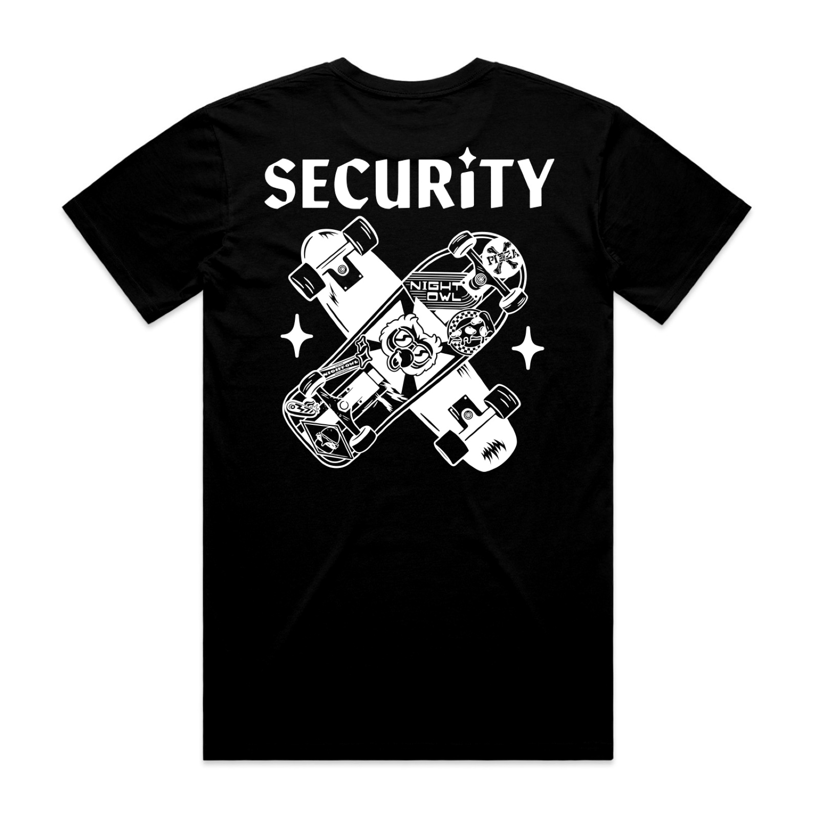 Security staff tee