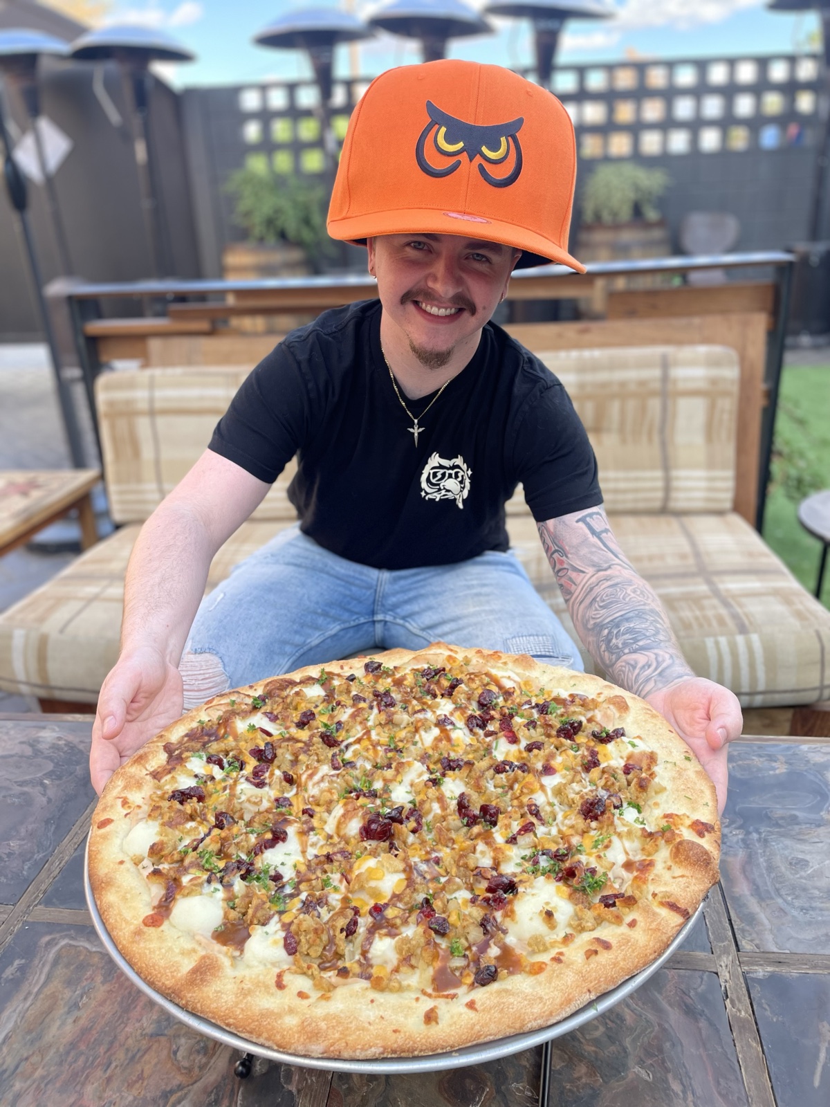 Patio content shoot